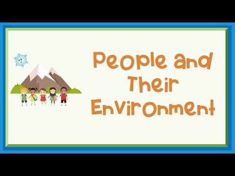 People and the Environment