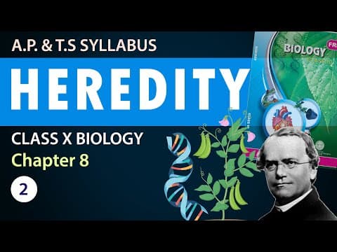 heredity and evolution in Telugu | Biology  Part-2