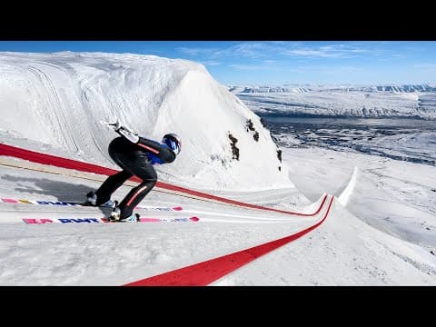 Aiming for a world record on the worlds longest ever ski jump