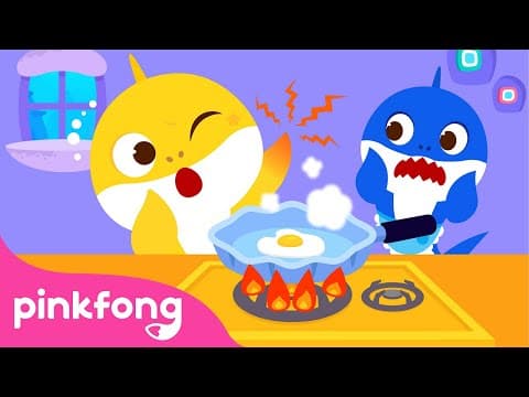 Hot, Hot, Hot Be Careful | Learn Safety Rules with Baby Shark