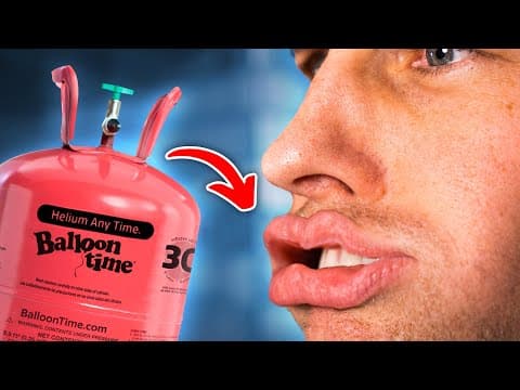 Beat Boxing on HELIUM is UNNATURAL