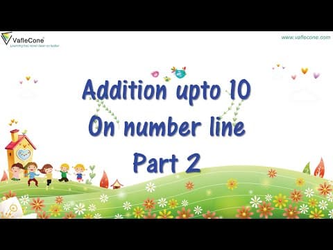 Addition upto 10 part 2 l Addition on Number line l concept of addition