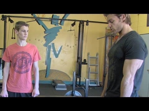 Teen beginners bodybuilding 5x5 strength program