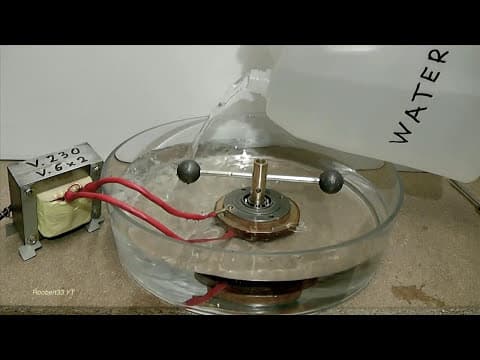 Strange rotation of a rotor with a bearing AC-DC volts