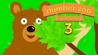 Number Zoo Hide and Seek | Learn Animals For Kids