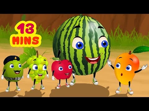 Fruits picnic - tina & bana stories - telugu stories for children