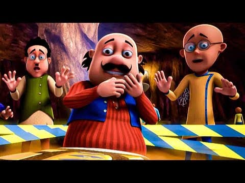 మోటు పాట్లూ పర్ మమ్మీ కా హమ్లా! | Motu Patlu | Mummy Attacks Motu Patlu!
