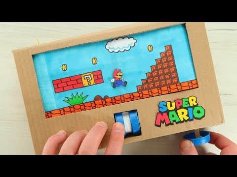 Cardboard Super Mario Game