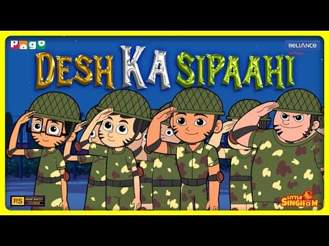 Indian Army Day Special | #littlesingham #kidscartoon #deshkasipahi