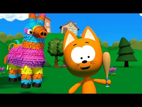 Kitty's Games - Surprise Pinata Unihorn game - premiere on the channel