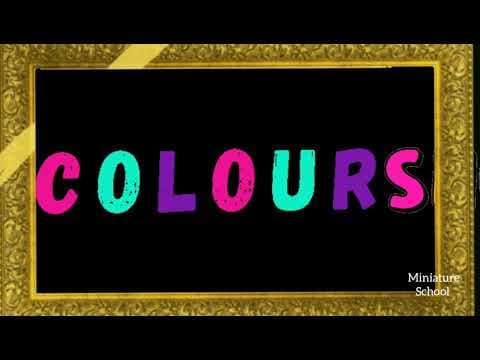 Learning colors for kids