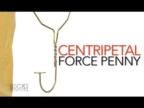 Centripetal Force Penny - Sick Science! #157