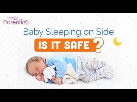 Baby sleeping on side-what can happen & how to stop it