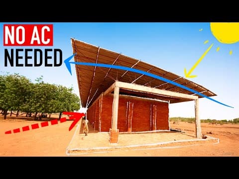 Three physics tricks cooling this “big fridge” school