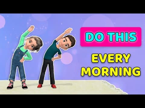 Do this every morning - kids wake up workout