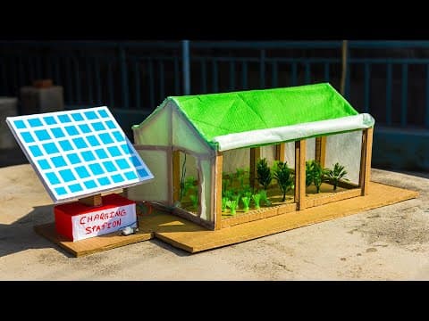 Science Projects | Solar Powered Greenhouse