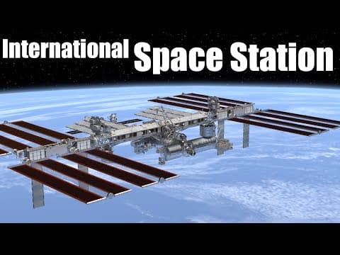How does the International Space Station work