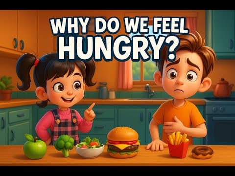 Why Do We Feel Hungry? | Fun Science for Kids
