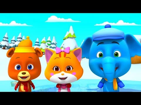 Ice skatingpipe | Animal cartoons for girls