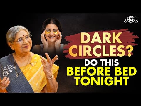 Reduce Dark Circles Naturally | Wake Up with Bright Eyes | Dr Hansaji