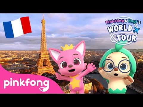 Hogi and Pinkfong's France Tour