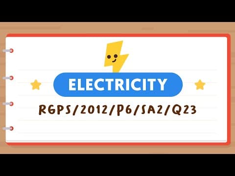 PSLE SCIENCE MADE SIMPLE EP62 | Electricity | Finding The Right Switches