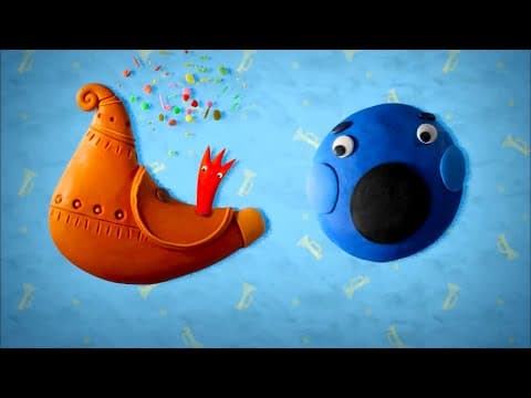 Wind instruments - Claymotions - Cartoons for toddlers
