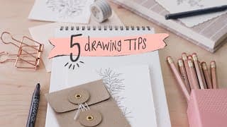 My TOP FIVE Illustration Tips | Improve Your Drawing