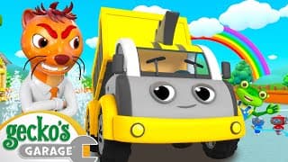Weasel Water Waste|Geckos Garage｜Funny Cartoon For Kids｜Learning Videos For Toddlers