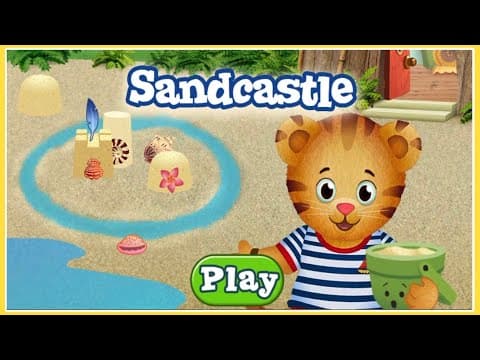 Sand Castle-Let’s make a Sand Caste with Daniel Tiger-Daniel Tiger’s Neighborhood-PBS Kids