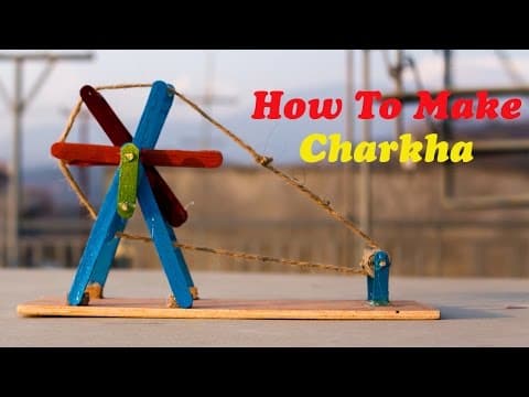 How To Make Charkha Diy Project