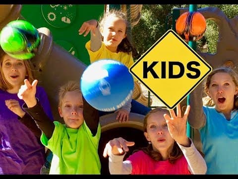 Learn Colors Bouncy Playground