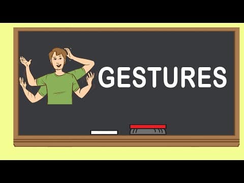 How to use Gestures in Public Speaking