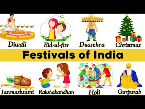 Festivals of India | Festivals name | Indian festivals | Different types of festivals
