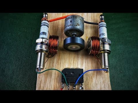 Light Bulb 12 Volts Free Energy Generator , Experiment Electric Science