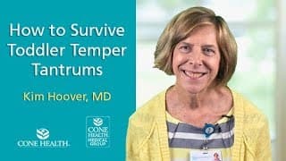 How to Survive Toddler Temper Tantrums