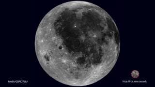 LROC WAC 643nm Moon Rotation