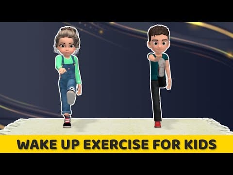 KIDS MORNING WORKOUT – EVERYDAY WAKE UP EXERCISE