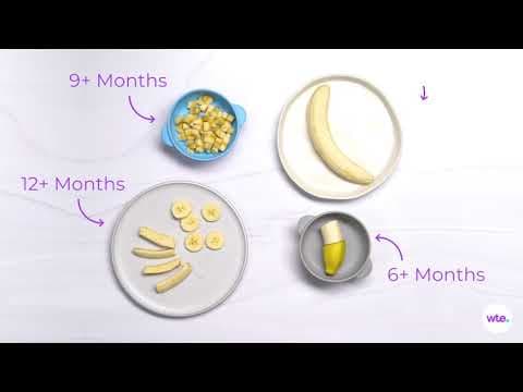 Bananas-how to feed your baby safely