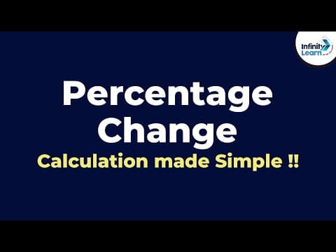 Percentage change? calculation made simple!!! - fun math