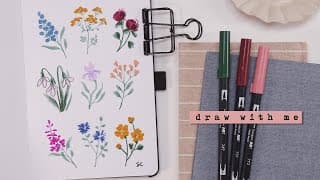 How to Turn Your Scribbles into Wildflower Doodles