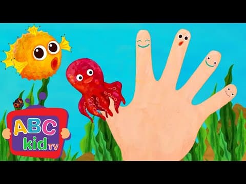 Finger Family Sea Animal Song | Animal Stories for Toddlers-ABC Kid TV | Nursery Rhymes & Kids Songs