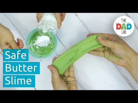 Simple Non-Toxic Slime Recipe | How to Make Butter Slime