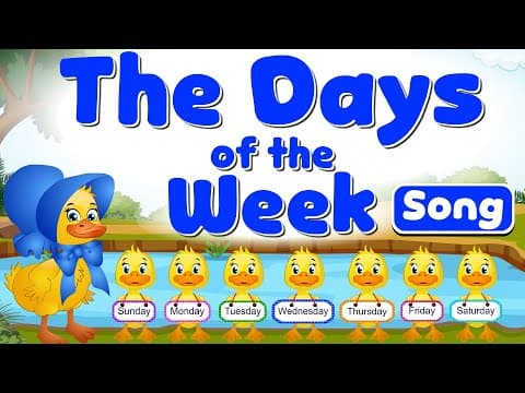 Days of the Week Song with Mama Mallory and Her Ducklings | Fun Sing-Along Song for Kids