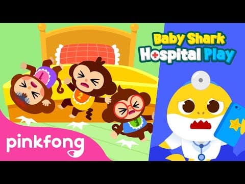 Three Little Monkeys visit Hospital