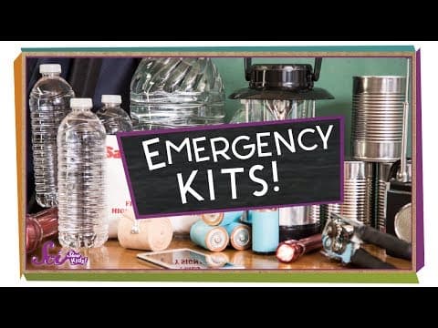 Be prepared for anything! - emergency kit for kids