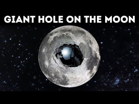 Giant hole on the moon could be a tunnel and 27 other moonish facts