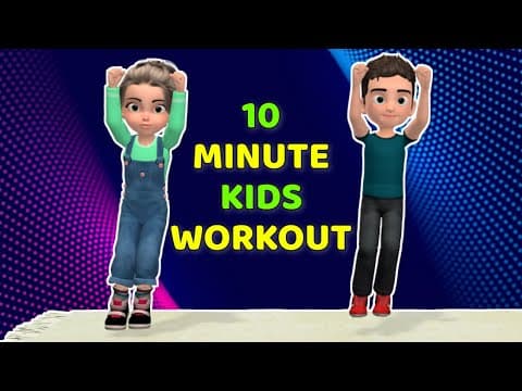 10 MINUTE KIDS WORKOUT: PROPRIOCEPTIVE ACTIVITY TO IMPROVE FOCUS
