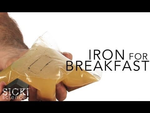 Iron for Breakfast - Sick Science!