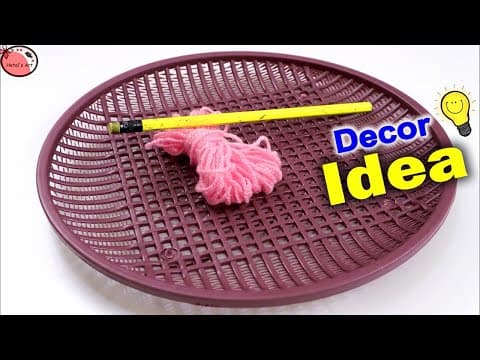 Best reuse of roti tray - diy beautiful wall decor photoframe making at home - handmade craft